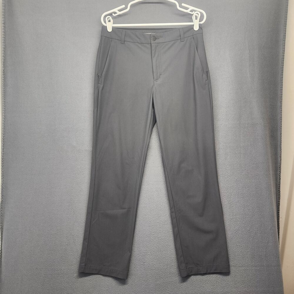 VRST Mens Gray Athletic Pants Size 32x30 Performance Stretch Training Casual